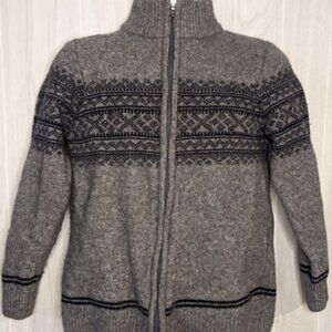 Lorenzo Magni | Men’s Cardigan Wool Sweater | Size Medium